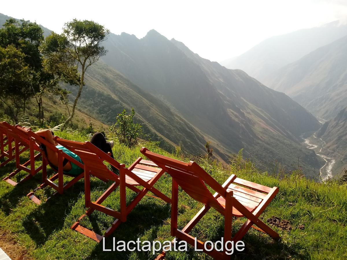 Llactapata Lodge Overlooking Machu Picchu - Camping - Restaurant Salcantay Exterior foto