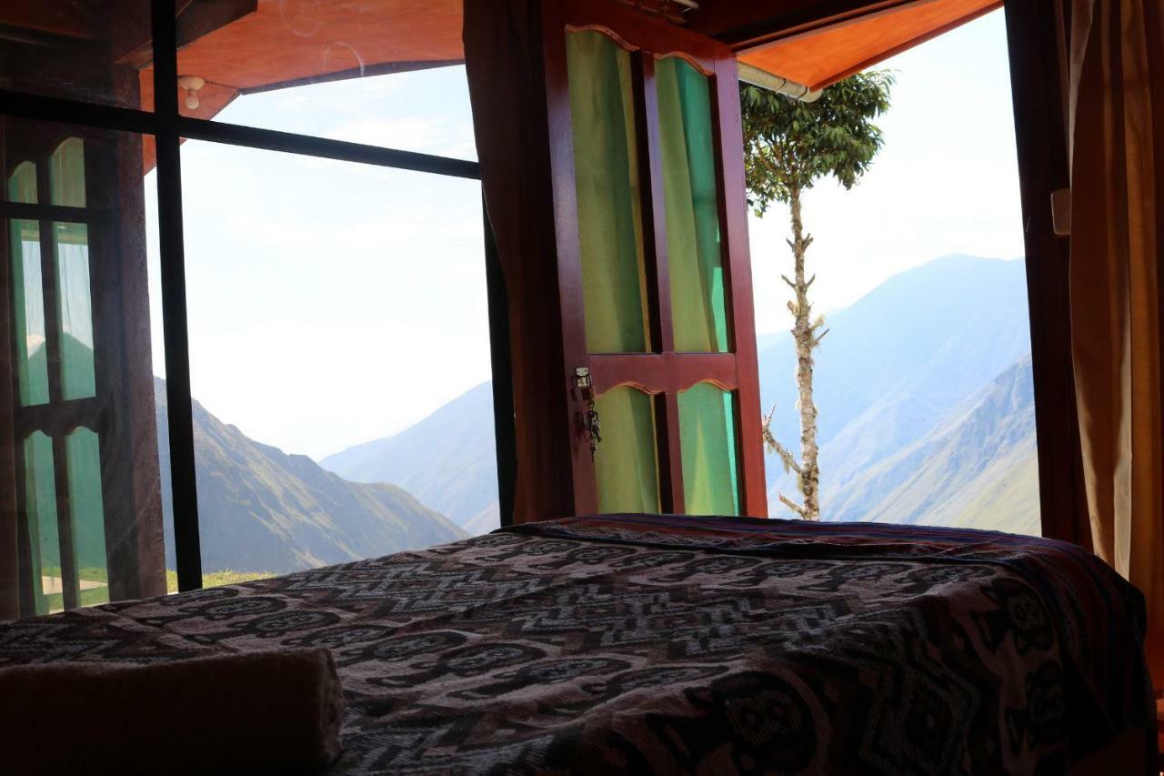 Llactapata Lodge Overlooking Machu Picchu - Camping - Restaurant Salcantay Exterior foto