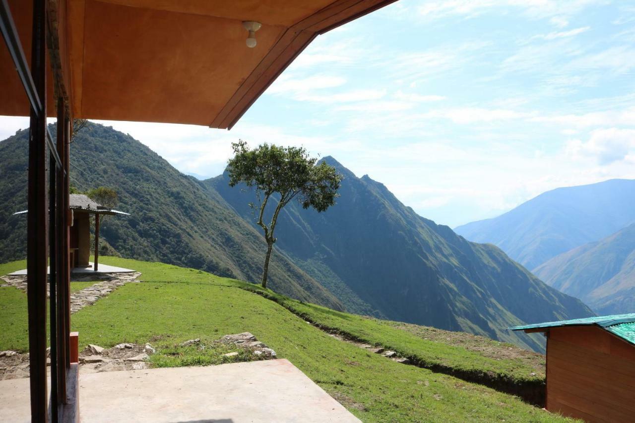 Llactapata Lodge Overlooking Machu Picchu - Camping - Restaurant Salcantay Exterior foto