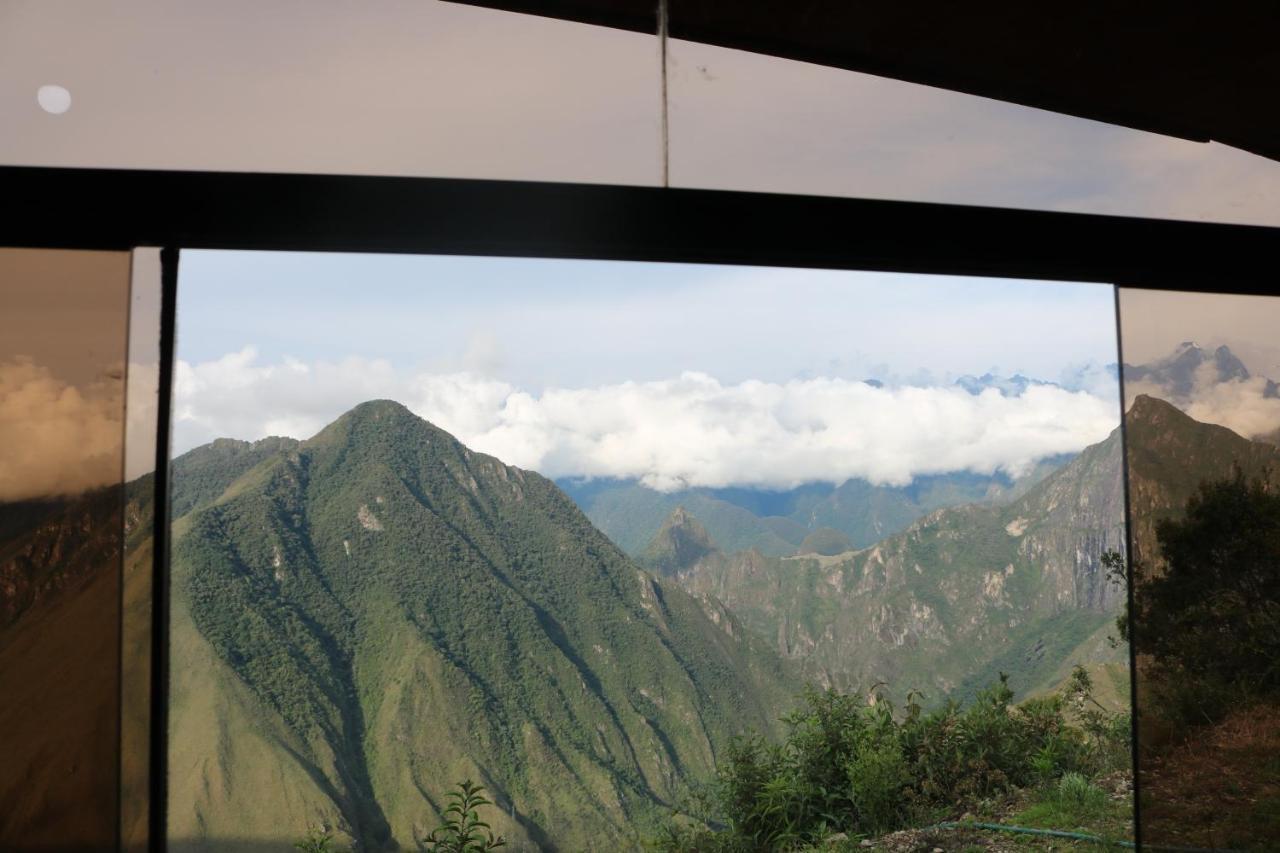 Llactapata Lodge Overlooking Machu Picchu - Camping - Restaurant Salcantay Exterior foto